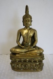 Large Brass Buddhist Figure C