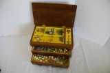 Estate Jewelry Box with Vintage Jewelry C