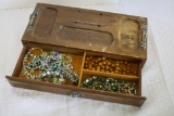 Estate Jewelry Box with Vintage Jewelry D