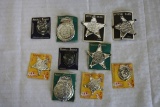 Lot of 10- Novelty Badges A