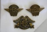 Grouping of Harley Davidson Pins
