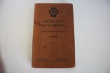 Members Handbook: England and Wales 1951-1952