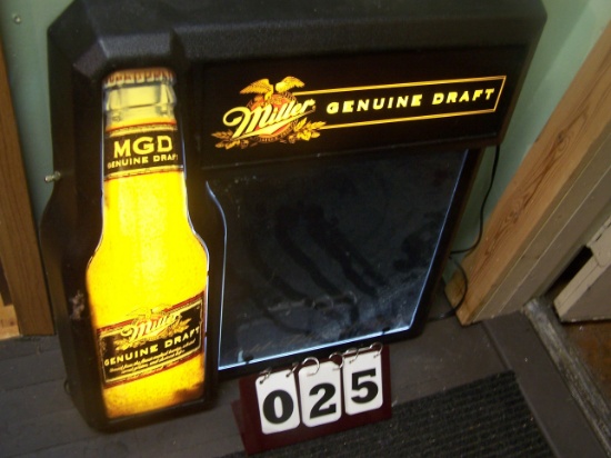 Light up Genuine Draft Grease Board