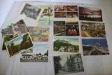 Lot of 20- Vintage and Early Postcards featuring Travel Destinations B