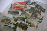 Lot of 20- Vintage and Early Postcards featuring Tokyo, Japan