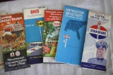 Lot of 6- Gas and Oil Sponsored Travel Maps