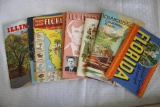 Lot of 11- Color Travel Booklets