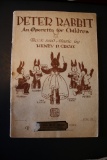 1924 Peter Rabbit Operetta for Children