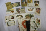 Lot of 35- Early Christmas Postcards and Cards