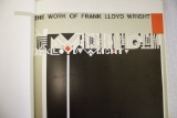 1965 The Work of Frank Lloyd Wright Coffee Table Book
