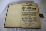 Large Leather Bound German Bible