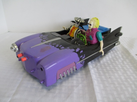 1989 Mirage Studios Beetlejuice Car with Two Figures