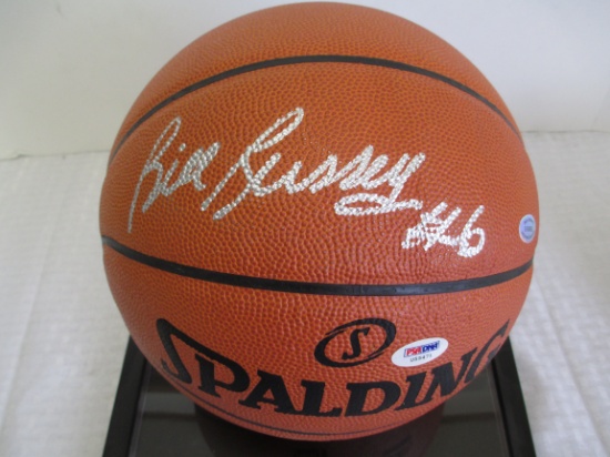 Bill Russell #6 Autographed Spalding Basketball