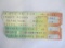 Talking Heads @ Oriental Theatre October 27, 1980 Ticket Stub