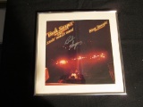 Bob Seger & The Silver Bullet Band Autographed 'Nine Tonight' Framed Album Cover
