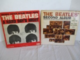 Pair of Beatles Albums- Hard Day's Night & Second Album