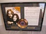 Plastic Ono Band Give Peace a Chance Framed Record