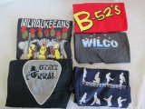 Lot of 5- Music T-Shirts D