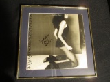 Carly Simon Autographed 'Playing Possum' Framed Album Cover