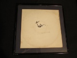 The Beatles Paul McCartney Autographed 'White Album' Framed Album Cover