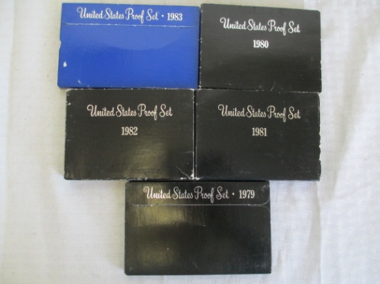 1979-1983 United States Mint Proof Sets