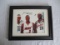 Lebron James, Dwayne Wade, and Carmello Anthony Framed Autograph Print
