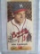 1954 Johnston Cookies Milwaukee Braves Baseball Card Short Print Bob Thomson