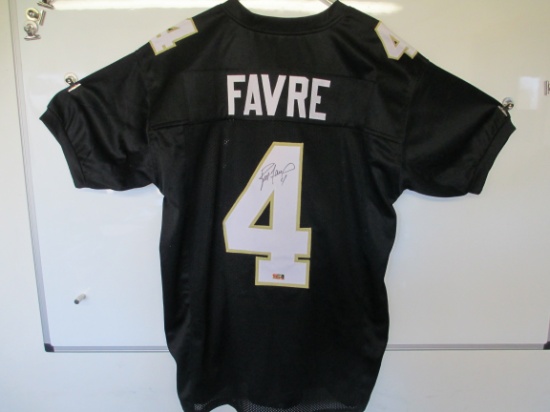 Brett Favre Autographed #4 University of Southern Mississippi Jersey w/ COA