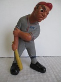 1941 Rittger Hand Painted Chalkware Grey Uniform Away Batter