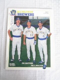 1989 Milwaukee Brewers 20th Anniversary Official Program
