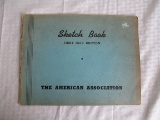 1938 American Association Sketch Book 1st Edition