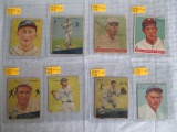 1933-34 Big League Chewing Gum Baseball Card lot of 8