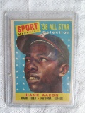 1958 Topps All Star Hank Aaron #488