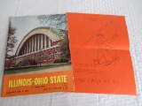 October 9, 1954 Illinois vs Ohio State 