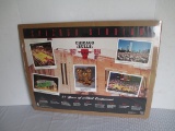 Chicago Bulls 27 Years of NBA Excitement Paper Poster Timeline