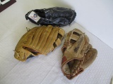 Baseball Glove Lot of 3