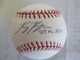 Ryan Braun '07 National League ROY Autographed Baseball