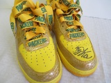Ryan Grant and Marshall Newhouse Autographed Nike Shoes