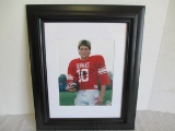 Brett Favre Autographed High School Football Framed Photograph w/ COA