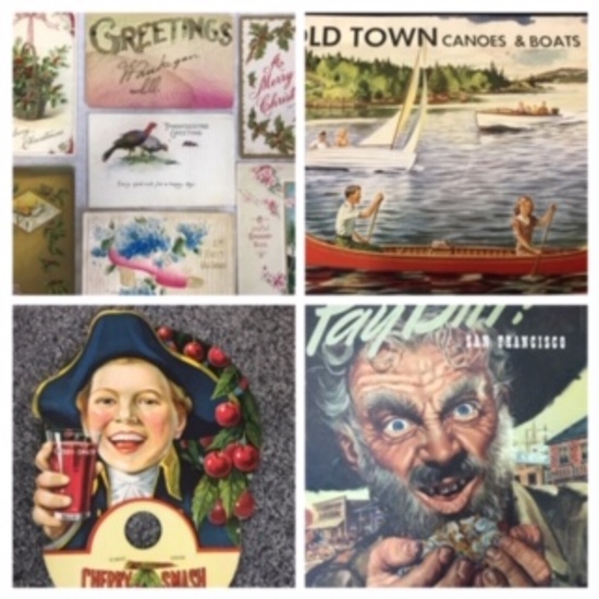 Postcard, Books & Ephemera Auction