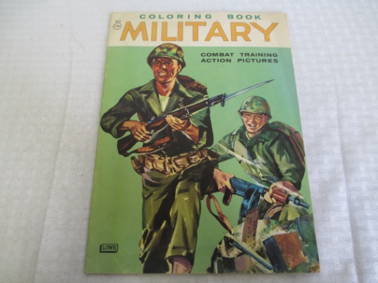 1963 Military Coloring Book
