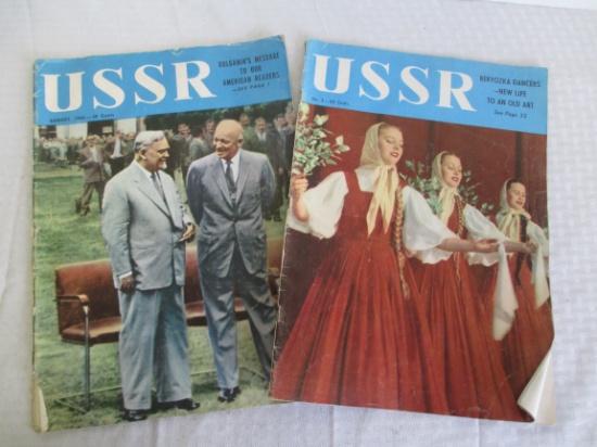 1950's USSR Magazines- Lot of 2