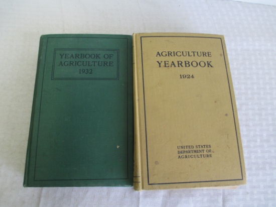1924 & 1932 Yearbook of Agriculture