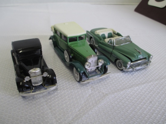 Lot of 3- 1:43 Scale Model Cars