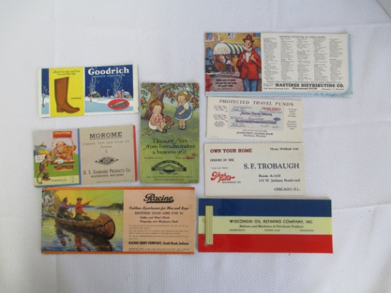 Lot of 8- Advertising Blotters 1 of 3