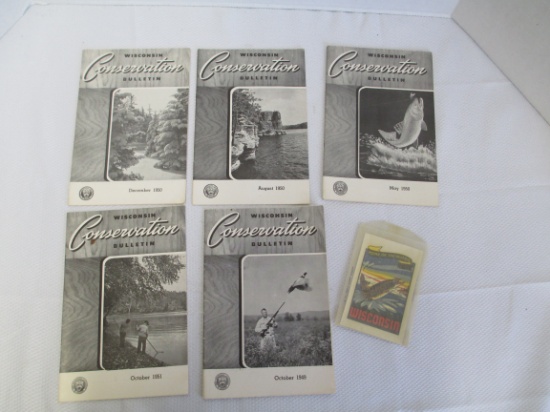 1949-1951 Wisconsin Conservation Bulletins