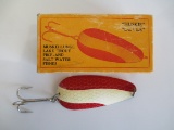 Vintage Eddie Pope's/LUHR JENSEN Fishback Sinker #4 Yellow 2 3/4