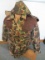 Camel Goose Down Small Camo Shooting Jacket