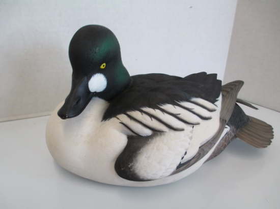 13 inch Jett Brunet Ducks Unlimited Golden Eye Decoy