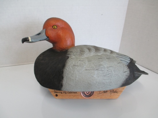 12 inch Dick Rhode Ducks Unlimited Redhead Decoy